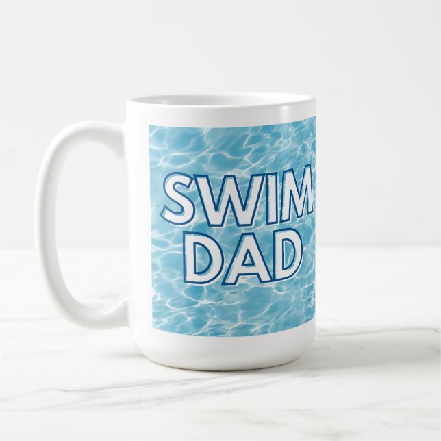 Swim Dad Coffee Mug Kaffemugg (Vänster)