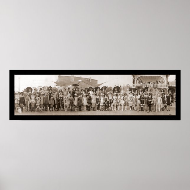 Swimfit Beauties Wow Photo 1922 Poster (Framsidan)