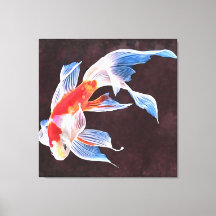 Swiming Goldfish Realistic Fine Art