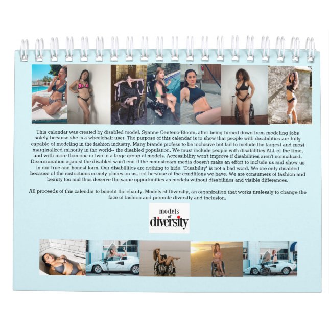 Swimkostkalender 2021 kalender (Baksida)