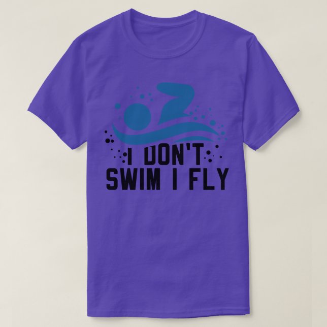 Swimmer 1 t shirt (Design framsida)