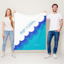 Swimmer Blue and White Make a Stänk