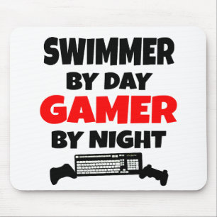 Swimmer by Day Gamer by Night Musmatta