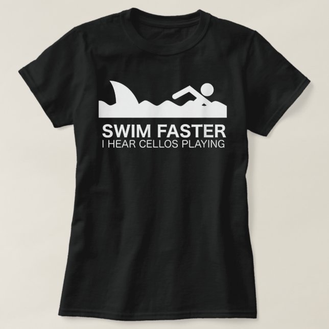 Swimmer Simma Team Born till Fly Butterfly Stroke  T Shirt (Design framsida)
