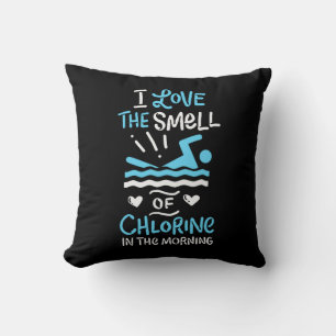 Swimmer Swimming Simma Sport Gift Kudde