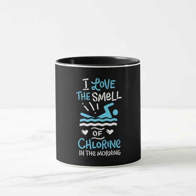 Swimmer Swimming Simma Sport Gift Mugg (Center)