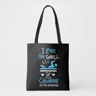 Swimmer Swimming Simma Sport Gift Tygkasse
