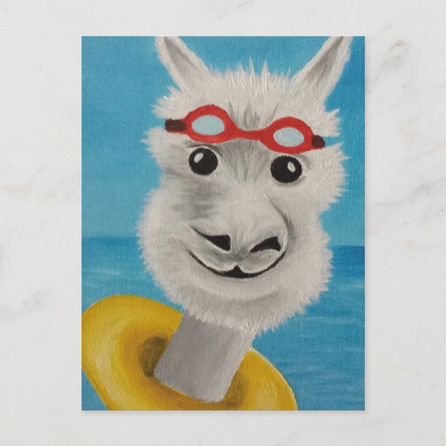 Swimmer Vykort (Framsida)