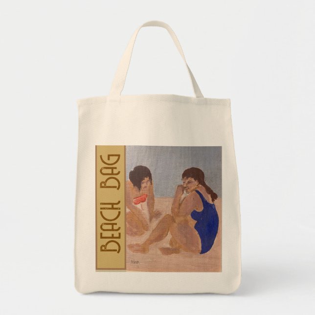 Swimmers Beach Bag tote bag Tygkasse (Framsidan)