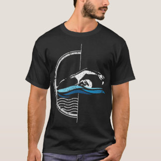Swimmers Front Crawl Swimming Gift Ideas christian T Shirt