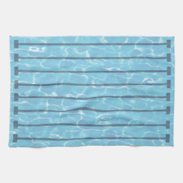 Swimmers Simma Team Swimming Bassäng Kökshandduk