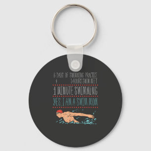 Swimmimg Mamma Nyckelring