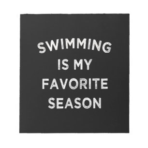 Swimming är min favoritårsswimmers anteckningsblock