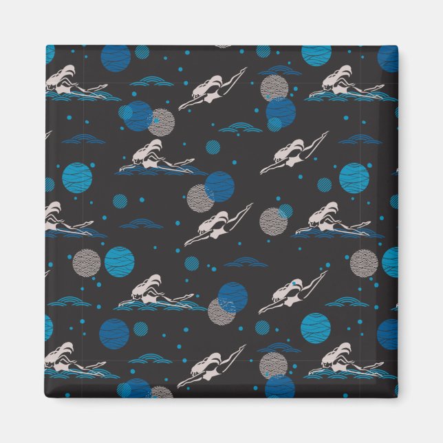 Swimming är min passion och något som jag kärlek magnet (Framsidan)