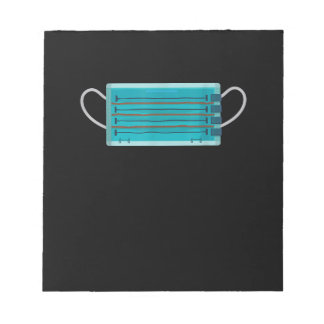 Swimming Bassäng Ansikte Mask Mask Meme Gag T-Shir Anteckningsblock