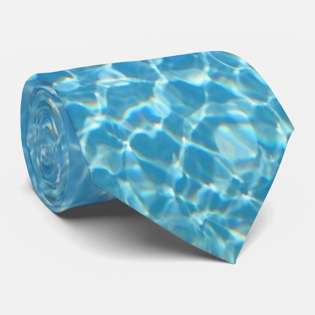 Swimming Bassäng Blue Vatten Beach Wedding Slips (Rullad)