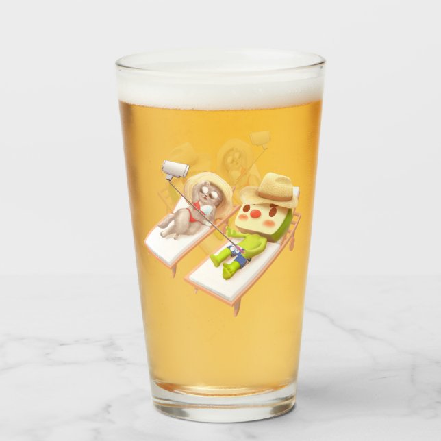 Swimming Bassäng Glaskopp (Framsida fylld)