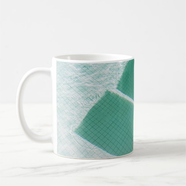 Swimming bassäng kaffemugg (Vänster)