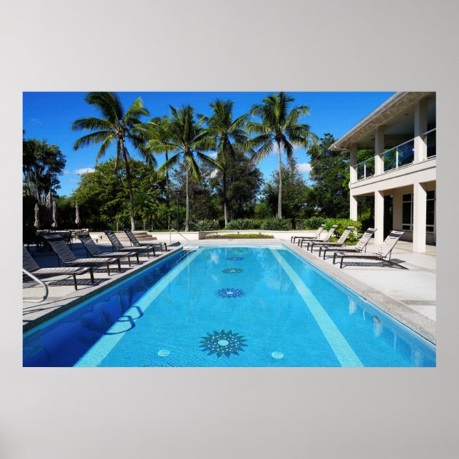 Swimming Bassäng Poster (Framsidan)