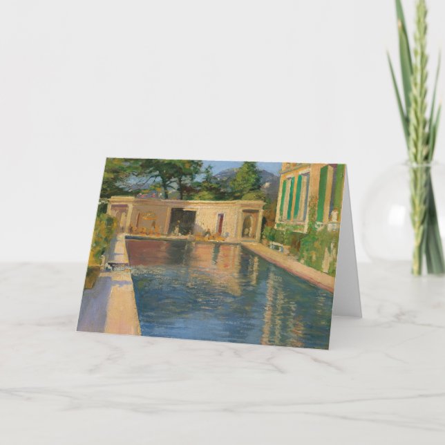 Swimming Bassäng, Södra Frankrike | Herr John Lave Kort (Framsida)