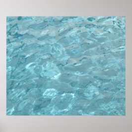 Swimming Bassäng sommartid Abstrakt Poster