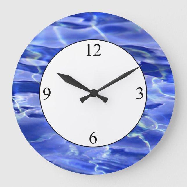 Swimming Bassäng Stor Klocka (Framsida)