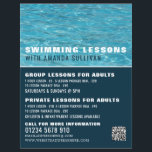 Swimming Bassäng, Swimming Lesson Advertising Reklamblad<br><div class="desc">Simma Bassäng,  simma Lesson-reklamlådor med Affärskortet Store.</div>