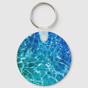 Swimming Bassäng Vatten Nyckelring
