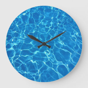 Swimming Bassäng Vatten Stor Klocka