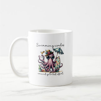 Swimming Circles Around Your Best Effort Octopus Kaffemugg