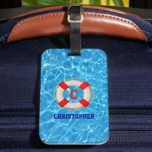 Swimming Coach Bassäng LIfesaver Bagagebricka
