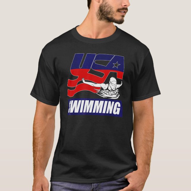 Swimming Coach Simma Team Sports 2022 U S T Shirt (Framsida)