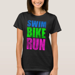 SWIMMING CYCLING RUNNING KONA 2023 TRIATHLETE MANA T SHIRT