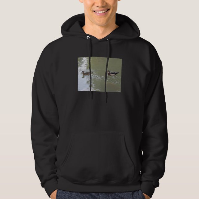Swimming Ducks Hoodie (Framsida)