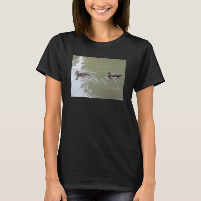 Swimming Ducks T Shirt (Framsida)