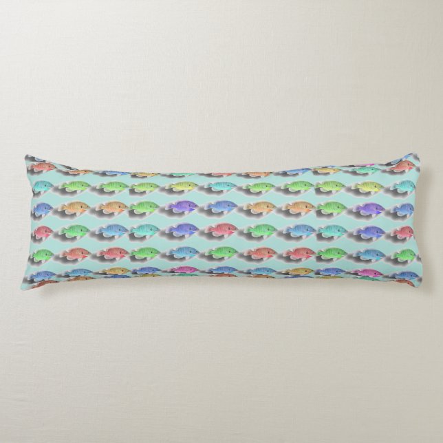 Swimming Fishies Kroppskudde (Framsidan)