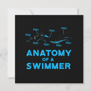 Swimming Fläkt ger en simmare anatomi Inbjudningar