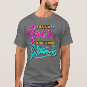 Swimming Funny Simma Ts Vuxen Beach Kärlek Trunks T Shirt