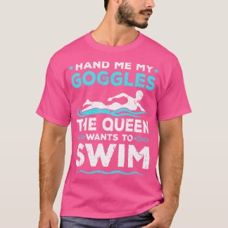 Swimming Googles Swimmer-Simma T Shirt