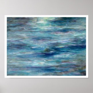 "Swimming in Texas" Fine Art Print Poster