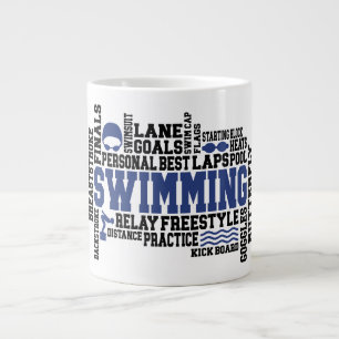Swimming- Jumbo Mugg