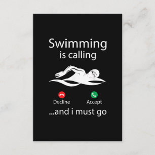 Swimming kallar nekad acceptans och jag måste gå tilläggskort
