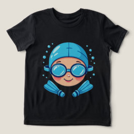 Swimming lovers after school activity club t shirt