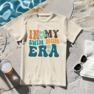 Swimming Mamma Personlig Simma Mamma ERA Retro T Shirt