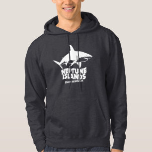Swimming med Underbara vithajar Neptunöarna Hoodie