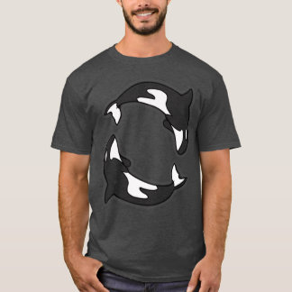 Swimming Orcas T Shirt