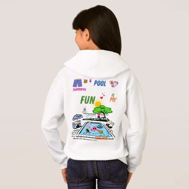Swimming Pool Fun T Shirt (Hel baksida)