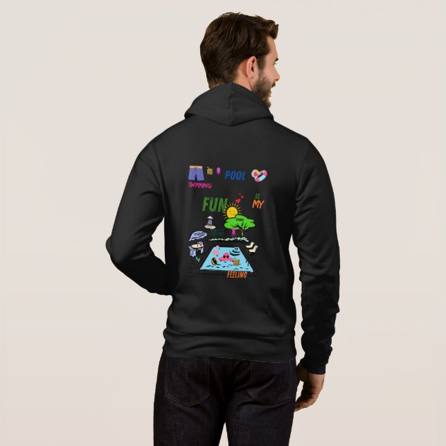Swimming Pool Fun T Shirt (Hel baksida)