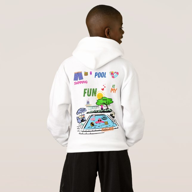Swimming Pool Fun T Shirt (Hel baksida)