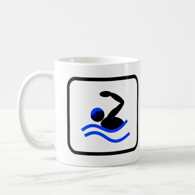 Swimming Pro Kaffemugg (Vänster)